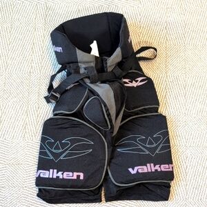 Valken Kid's Black Gray Paintball Padded Slide Pants Shorts Size Large